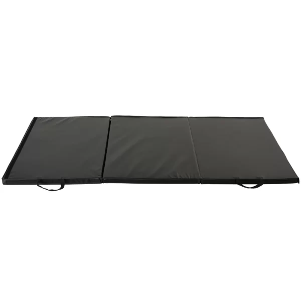 Folding Gym Mat - Thin Foldable Training Exercise Mat - Image 2